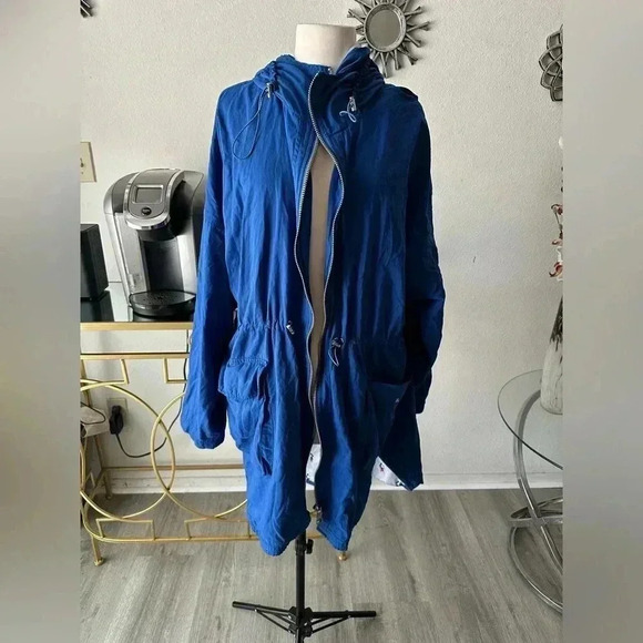 Blue and black Mickey Mouse windbreaker with a hood #Disney size XXL - Picture 3 of 5